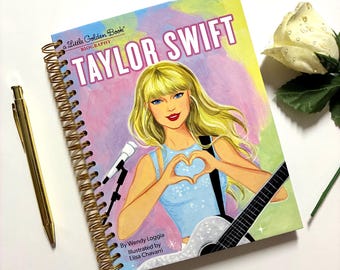 2026 - 2027 12 Month Academic Calendar / Planner Little Golden Book Taylor Swift Journal Original Book Pages Included