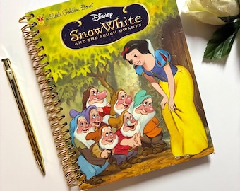 2026 - 2027 12 Month Academic Planner Little Golden Book Disney Snow White and the Seven Dwarfs Calendar / Journal