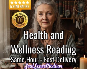Same Hour Psychic Health and Wellness Reading Health Tarot Reading Holistic Health Insights Health Reading Life Purpose Reading