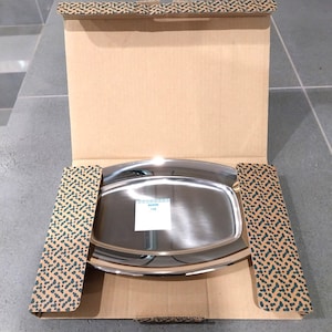 Signed ALESSI Stainless Steel Tray – Iconic Italian Design