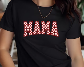 Mama Graphic Tee | Ring-Spun Cotton Mom T-Shirt