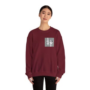 Thick Unisex Sweatshirt | Heavy Blend Crewneck Sweatshirt | Casual Crewneck | Unisex Sweatshirt | Relaxed Fit Sweater | Unisex Pullover