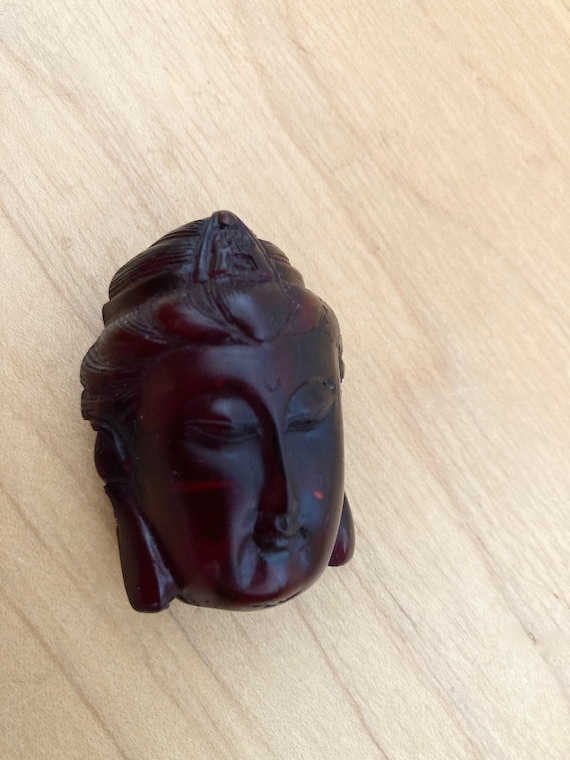 Carved Buddha Pendant Netsuke Bead