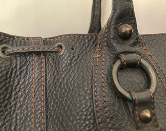 80s OLD BANANA REPUBLIC レザーハンドル ボストンバッグ 80s OLD BANANA REPUBLIC レザーハンドル ボストンバッグ バナナ