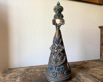Eleanore Romero 14" Paper Maché Woman Candle Holder