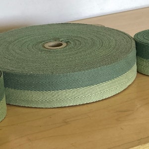 Cotton Twill Tape 1.25 Taupe, 10 yard roll