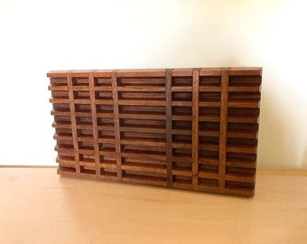 MCM Dansk IHQ Teak Trivet 12 x 7"