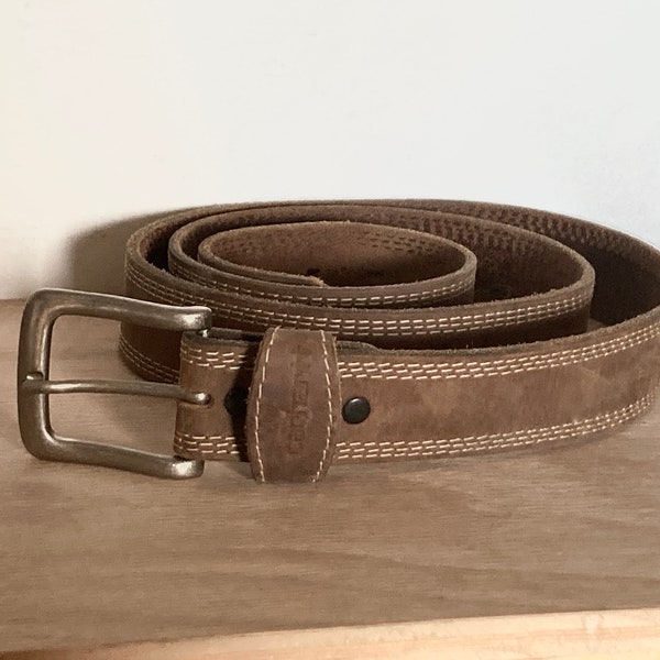 Brown Leather Belt - Etsy