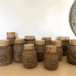 Clay Spice Jar Etsy