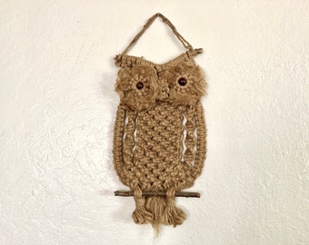 Owl Wall Hanging - Etsy