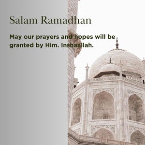 SALAM RAMADHAN