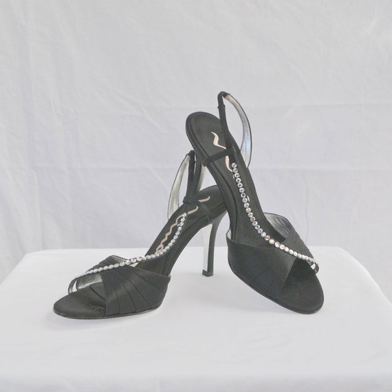 rhinestone slingbacks