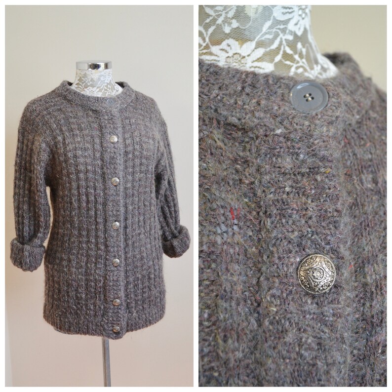 woolly cardigan