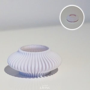 3D printed tealight | Unique design tealight holder | Creative tealight holder with candle for decoration, gift & mood
