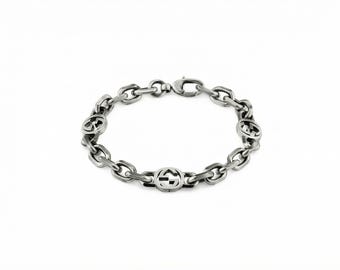 925 シルバーのホースビット ブレスレット (52 グラム)。 - Etsy 日本