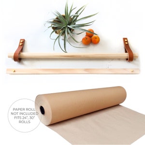 Support de rouleau de papier NOBI - Distributeur de papier 24 « , bloc-notes, studio, bloc-papier, présentoir de café, bloc-notes de liste d’épicerie, tableau d’affichage