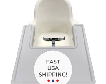 IKEA ANTILOP ハイチェア プレースマット • IKEA ハイチェア プレースマット • ハイチェア マット • Antilop ハイチェア プレースマット • Antilop フルカバー • 米国への迅速な発送