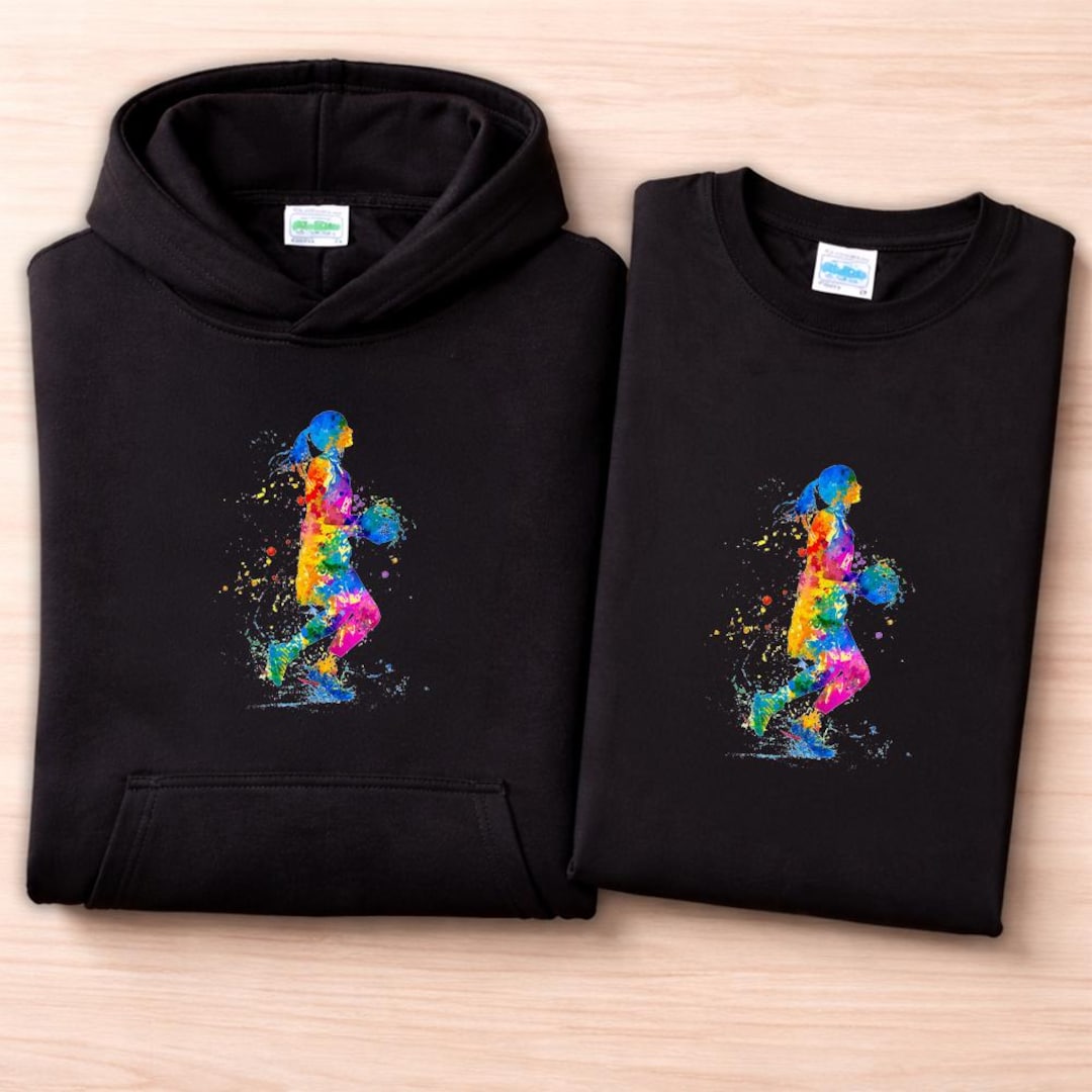 Netball Paint Girls Netball Hoodie – Paint Splat Design - Etsy UK