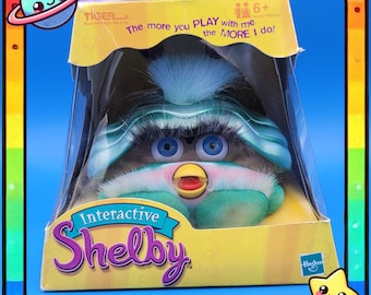 Shelby Furby Vintage 2001 Generation 1 Lilac Shell Looking