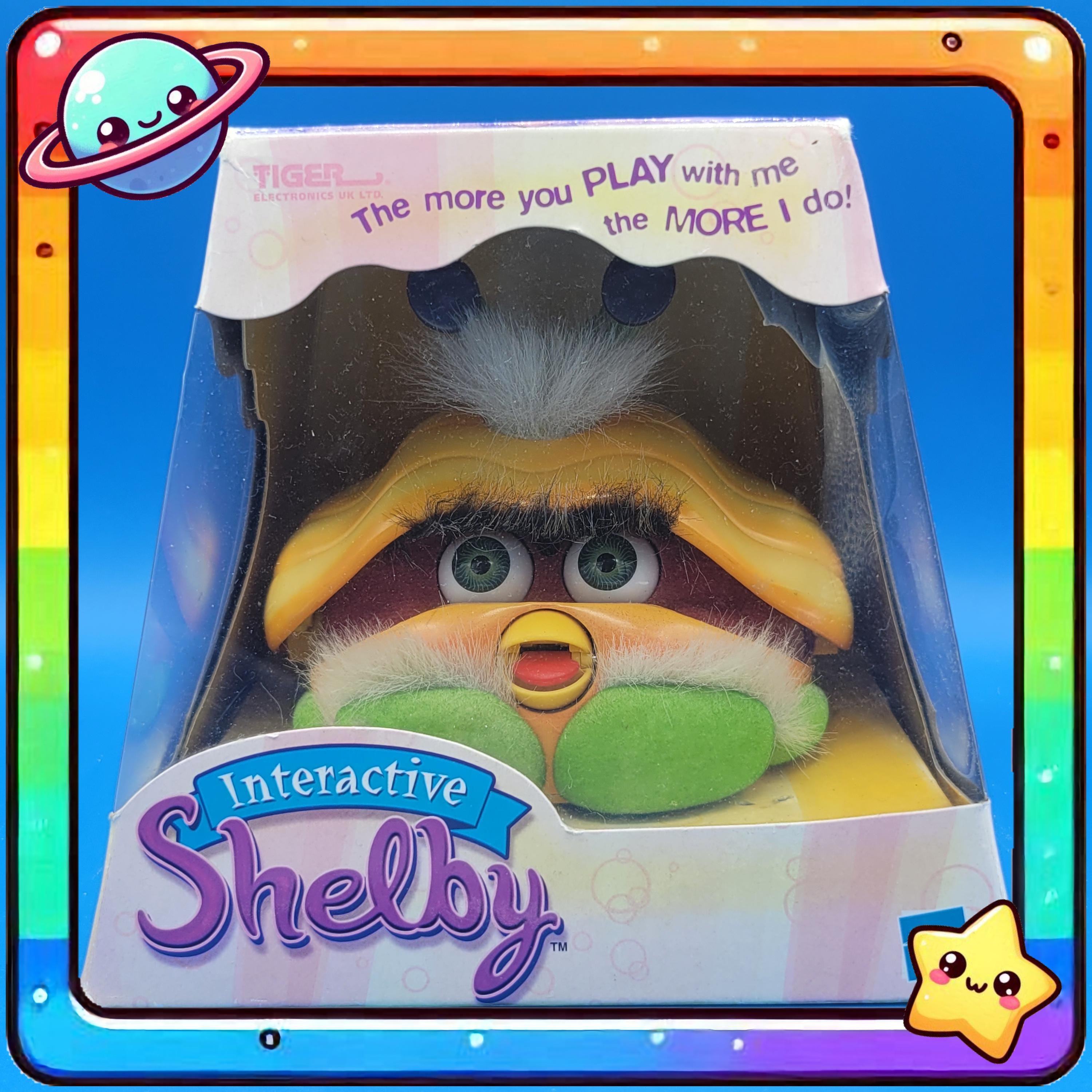 Retro Shelby Furby Lemon Drop Talking Vintage Original Furby 2001