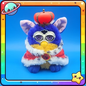 Vntage Royal  Furby King Special Limited Edition talking  toy from 2000