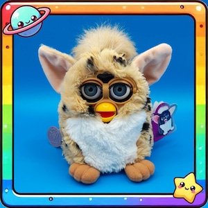 Furby Cheetah 1998 English Speaking Retro working Toy