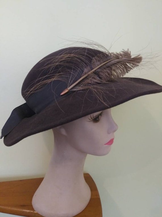 Vintage 1970’s Excello Bollman wide brim hat / sev