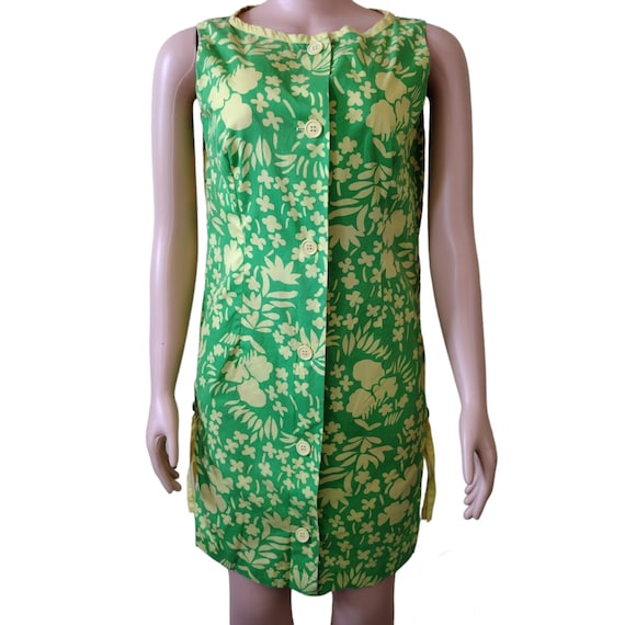 サニーヴィンテージ 購入 sunny vintage 60's dress Vintage 1960's Alexa From Sunny California Sleeveless Green