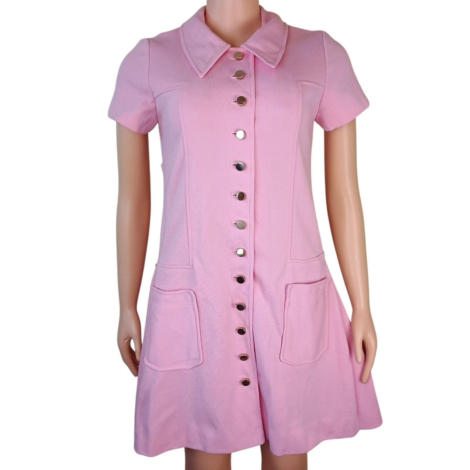 pink go go dress Hippie Swirl Halloween Costume 60s Dress For Women Retro