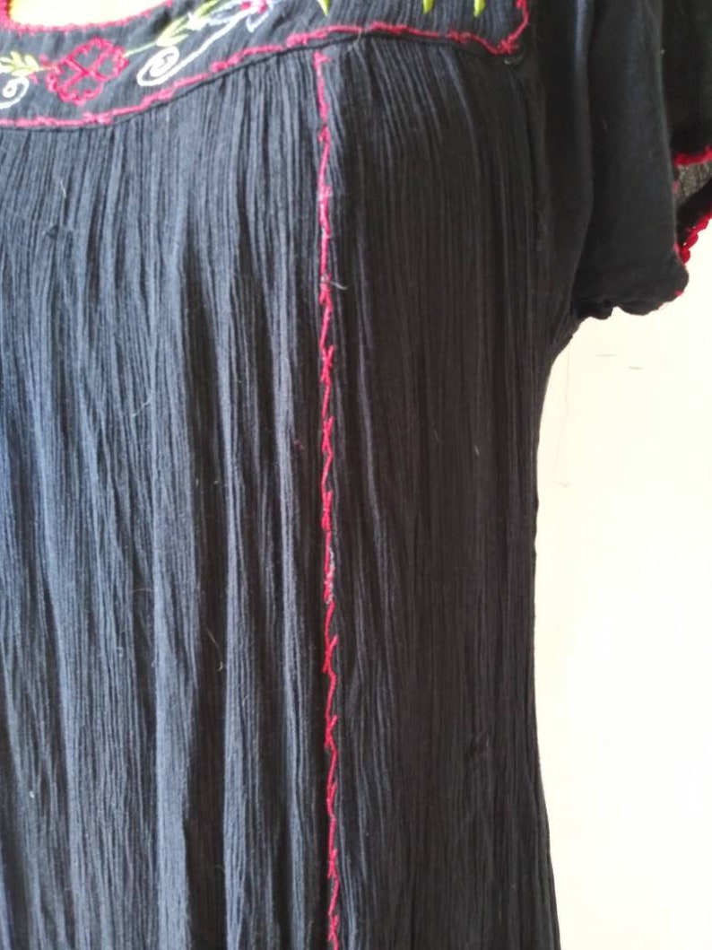Vintage maxi by Magic sixties inspired hippie summer dress large