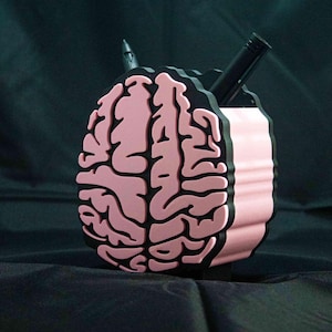 Hersenenpennenhouder Cadeau voor neuroloog Medisch bureaudecoratie