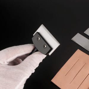 Detachable Leather Slot Punch Chisel, Flat Punch Cutter for Wallets, Card Holders, Bags & Leathercraft Projects