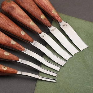 Leather Edge Beveler Tool | Skiving Knife Leathercraft | Grooving Thinning Tool DIY Leather Supplies