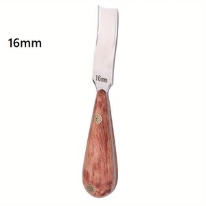 Leather Edge Beveler Tool | Skiving Knife for Leathercraft | Edge Grooving & Thinning Tool, DIY Leather Working Supplies 16mm