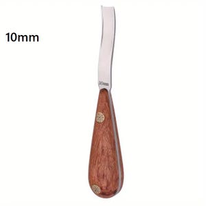 Leather Edge Beveler Tool | Skiving Knife for Leathercraft | Edge Grooving & Thinning Tool, DIY Leather Working Supplies 10mm
