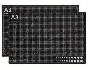 A3 zelfherstellende snijmat 45 x 30 cm ambachtelijke snijplank voor naaien quilten leer knutselen doe-het-zelfgereedschap