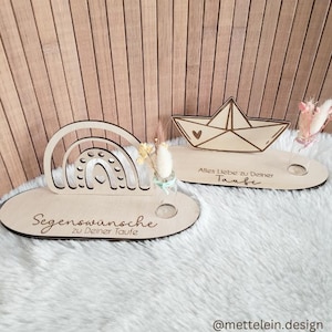 Fichier laser SVG ÉGLISE Arc-en-ciel et bateau en papier pour cadeaux en argent Baptême Confirmation Communion Confirmation Fichier SVG 3 mm et 4 mm Laser Église