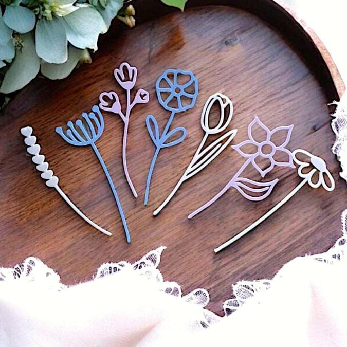 3d blumen flower art
