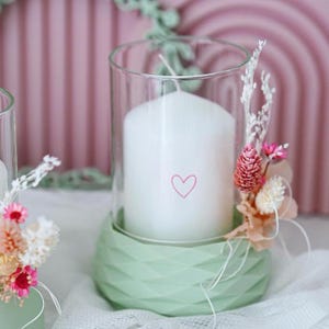 STL 3D printing file Hexagon bowl vase lantern shape for glasses with 7 cm diameter 3D printing file