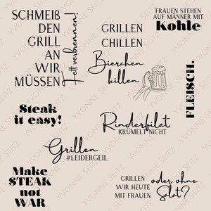 SVG Laser Datei Gravur Grillen Männer Grill Humor Lustig Angrillen Steak Laserdatei Plotterdatei