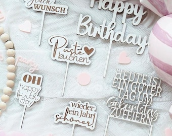 SVG laser file cake topper birthday good mood mix positive good vibes including numbers cake topper plant topper SVG file cake topper
