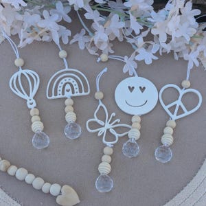 STL 3D print file suncatcher motifs EVERGREENS pendant good mood gift idea 3D print file
