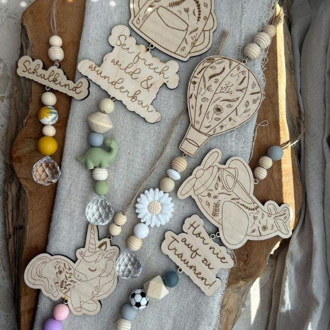 10x DIY Sonnenfänger Bastelset - Kristalle 38mm Für Kindergeburtstag