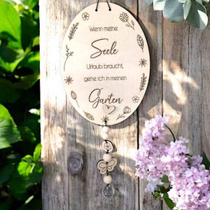 Archivo láser SVG discos de madera jardín amor flores grabado archivo SVG