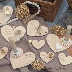 SVG archivo láser corazones de regalo para colgar y colocar idea de regalo novia corazón persona corazones aman el Día de San Valentín gracias archivo SVG