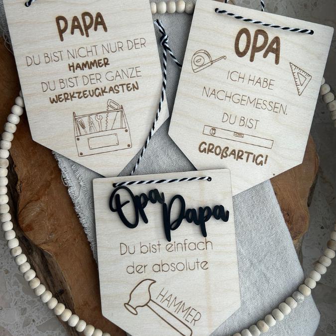Targa Acrilica TTOVEN Per Nonno: 'Grandadsaurus', Regalo Divertente Per Festa Del Papà E Compleanni