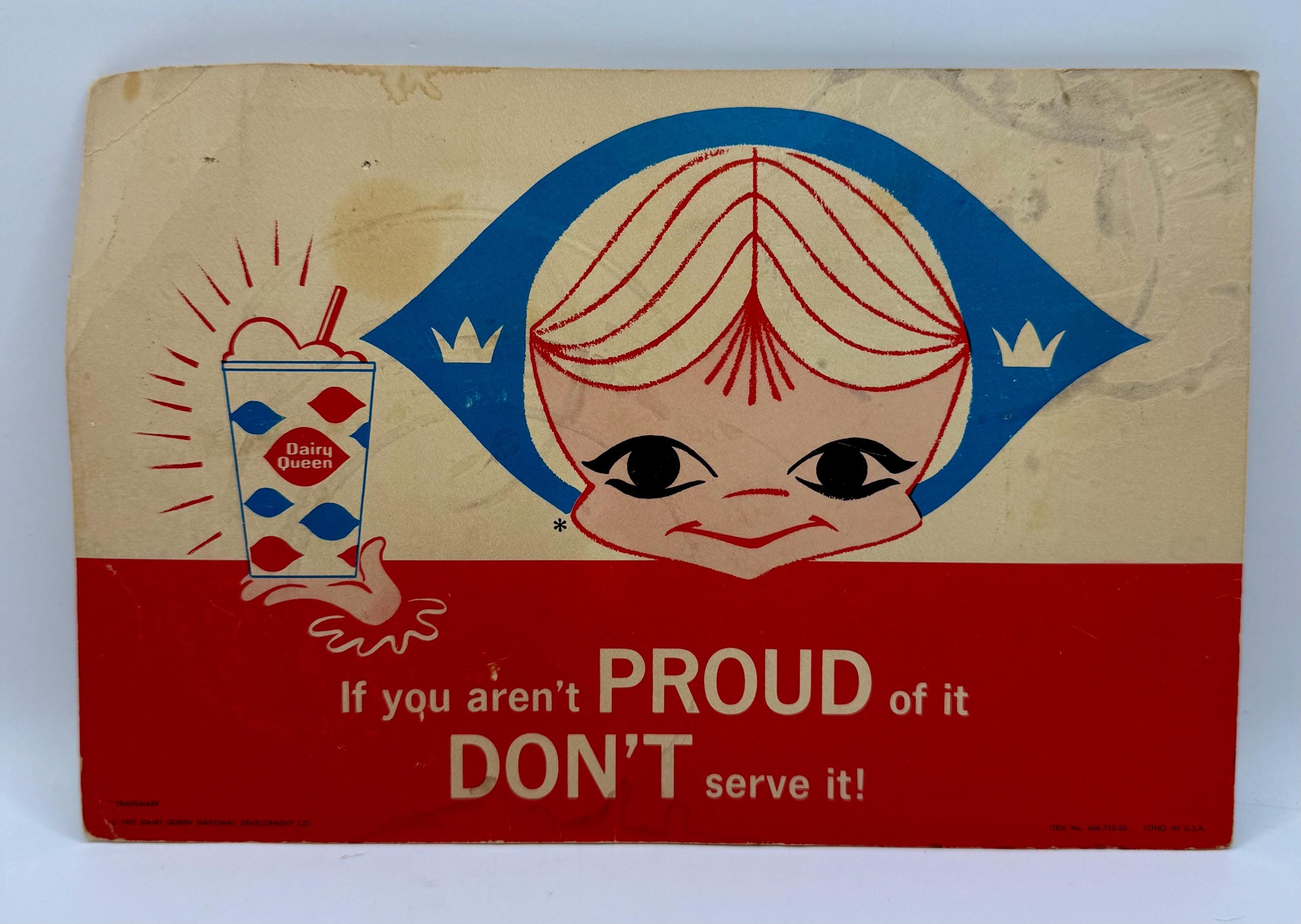 80&#39;♡USAビンテージ♡dairy queen♡紙コップなど７点 Original Dairy Queen Advertising for sale | eBay