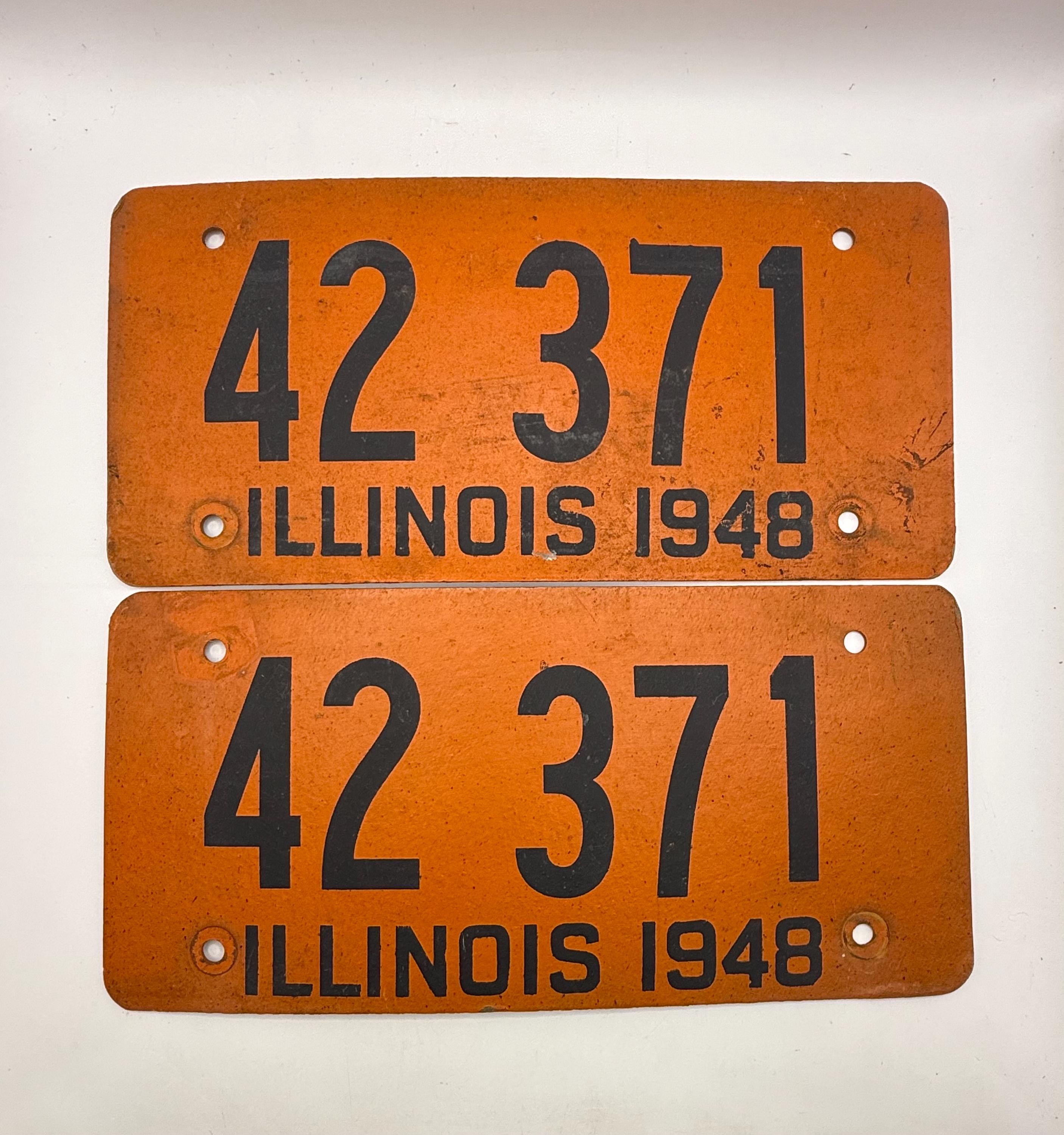 1948 License Plate - Etsy