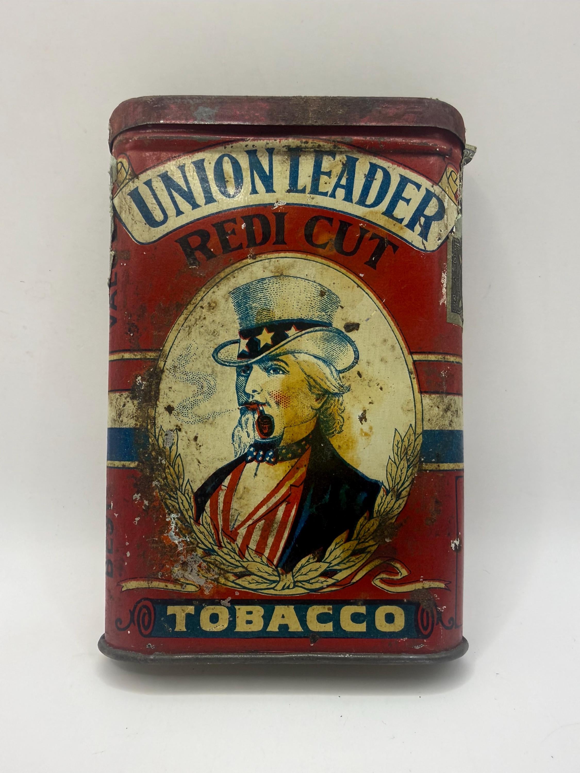 Union Leader Tobacco Tin - Etsy