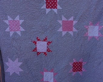 Oh My Stars Twin Patchwork Quilt